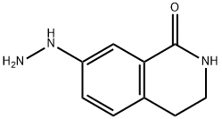 7-hydrazinyl-3,4-dihydro-1(2H)-Isoquinolinone Struktur