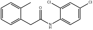 N-(2,4-dichlorophenyl)-2-(2-methylphenyl)acetamide Structure