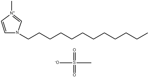 1H-Imidazolium, 1-dodecyl-3-methyl-, methanesulfonate
 Structure