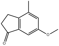 6-甲氧基-4-甲基-2,3-二氢-1H-茚-1-酮,89837-18-3,结构式