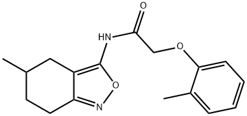 898494-84-3 2-(2-methylphenoxy)-N-(5-methyl-4,5,6,7-tetrahydro-2,1-benzisoxazol-3-yl)acetamide