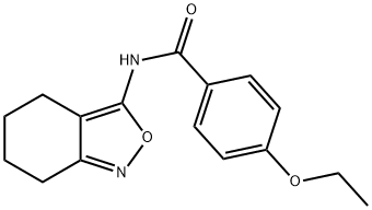 4-ethoxy-N-(4,5,6,7-tetrahydro-2,1-benzoxazol-3-yl)benzamide,898611-32-0,结构式