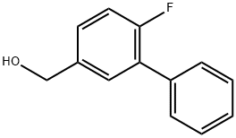 (2-氟联苯-5-基)甲醇,89951-76-8,结构式