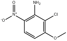 2-氯-3-甲氧基-6-硝基苯胺,89975-38-2,结构式