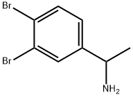 1-(3,4-DIBROMOPHENYL)ETHAN-1-AMINE Structure