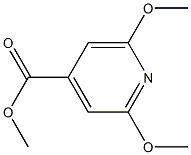 methyl 2,6-dimethoxyisonicotinate Structure