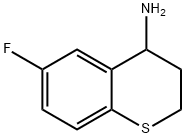 (6-氟硫代色满-4-基)胺,900641-17-0,结构式