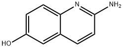2-AMINO-6-HYDROXYQUINOLINE,90417-15-5,结构式