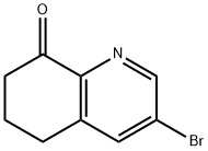 3-bromo-6,7-dihydro-8(5H)-Quinolinone Struktur
