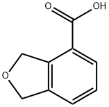 1,3-dihydroisobenzofuran-4-carboxylic acid Struktur