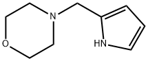 2-(モルホリノメチル)-1H-ピロール 化学構造式