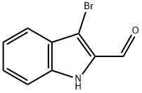 3-bromo-1H-indole-2-carbaldehyde Structure