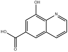 8-Hydroxy-6-quinolinecarboxylic acid Structure