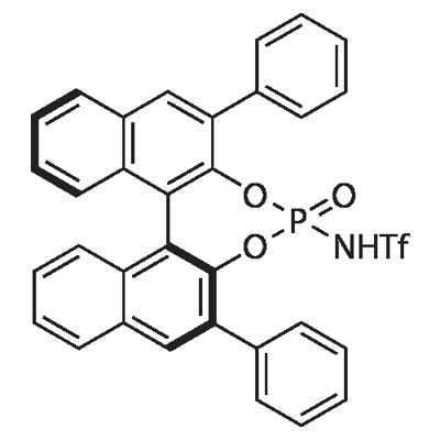 1,1,1-trifluoro-N-[(11bS)-4-oxido-2,6-diphenyldinaphtho[2,1-d:1',2'-f][1,3,2]dioxaphosphepin-4-yl]Methanesulfonamide Struktur