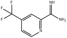 4-(Trifluoromethyl)picolinimidamide,909185-48-4,结构式