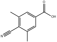 4-cyano-3,5-dimethylbenzoic acid Structure