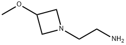 2-(3-甲氧基氮杂环丁烷-1-基)乙胺 结构式