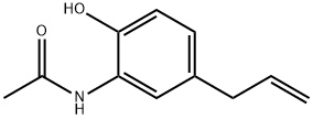 N-(5-allyl-2-hydroxyphenyl)acetamide Structure