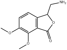 3-(aminomethyl)-6,7-dimethoxyisobenzofuran-1(3H)-one 结构式