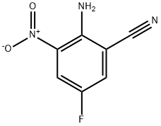 2-amino-5-fluoro-3-nitrobenzonitrile Structure