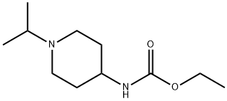 ethyl 1-isopropylpiperidin-4-ylcarbamate Structure