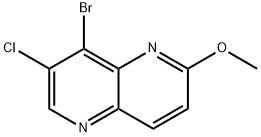 8-Bromo-7-chloro-2-methoxy-[1,5]naphthyridine|8-BROMO-7-CHLORO-2-METHOXY-[1,5]NAPHTHYRIDINE