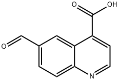 6-formyl-4-quinolinecarboxylic acid|