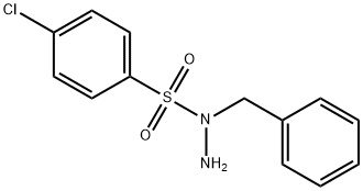N-Benzyl-4-chlorobenzenesulfonohydrazide Struktur