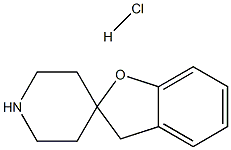 3H-spiro[benzofuran-2,4'-piperidine] hydrochloride 化学構造式