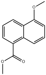 methyl 5-methoxynaphthalene-1-carboxylate Struktur