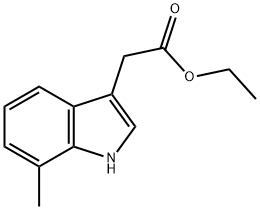 Ethyl 7-Methylindole-3-acetate Structure