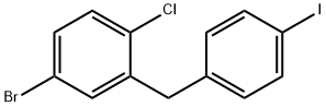 2-(4-iodobenzyl)-4-bromo-1-chlorobenzene