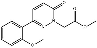 methyl [3-(2-methoxyphenyl)-6-oxopyridazin-1(6H)-yl]acetate,923077-74-1,结构式