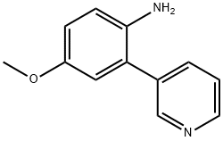 4-Methoxy-2-(pyridin-3-yl)aniline Struktur
