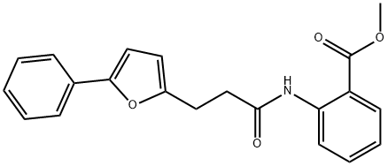 메틸2-{[3-(5-페닐푸란-2-일)프로파노일]아미노}벤조에이트