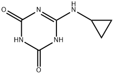 N-Cyclopropylammelide Structure