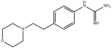 1-(4-(2-morpholinoethyl)phenyl)guanidine(WXG03407) Struktur