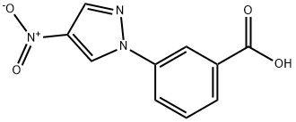 Benzoic acid, 3-(4-nitro-1H-pyrazol-1-yl)|