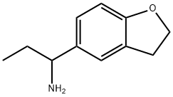 1-(2,3-二氢苯并呋喃-5-基)丙烷-1-胺,926231-02-9,结构式