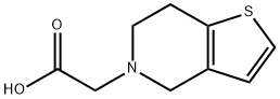 2-(4H,5H,6H,7H-Thieno[3,2-C]Pyridin-5-Yl)Acetic Acid Structure