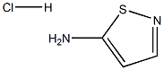 Isothiazol-5-amine hydrochloride 化学構造式
