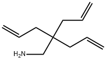2,2-diallylpent-4-en-1-amine Structure