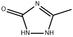 1,2-DIHYDRO-5-METHYL-1,2,4-TRIAZOL-3-ONE, 930-63-2, 结构式