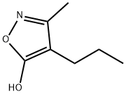 3-methyl-4-propylisoxazol-5-ol 化学構造式