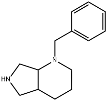 1-Benzyloctahydro-1H-pyrrolo[3,4-b]pyridine 化学構造式