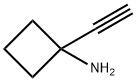 1-Ethynylcyclobutanamine Structure