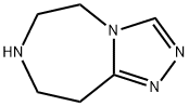 6,7,8,9-tetrahydro-5H-[1,2,4]triazolo[4,3-d][1,4]diazepine Structure