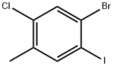 1-bromo-5-chloro-2-iodo-4-methylbenzene Structure