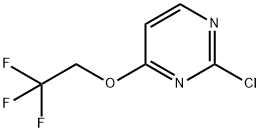 2-chloro-4-(2,2,2-trifluoroethoxy)pyrimidine Structure