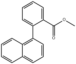 methyl 2-(naphthalen-1-yl)benzoate Structure